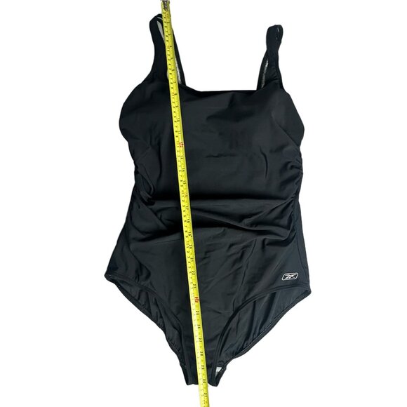 Reebok Women's Scoop-Neck Athletic One-Piece Swimsuit - Black, Size 20, MSRP $60 - Picture 5 of 9